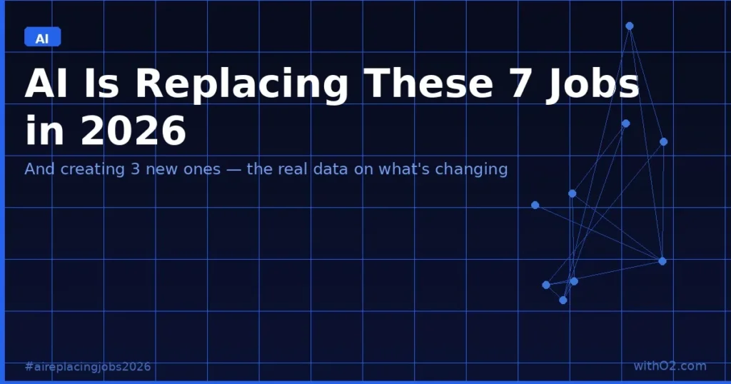 AI Is Replacing These 7 Jobs in 2026 — And Creating 3 New Ones AI Is Replacing These 7 Jobs in 2026 — And Creating 3 New Ones