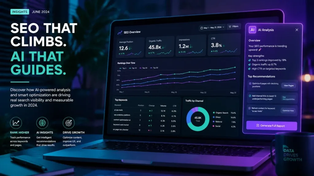 Best AI SEO tools 2026 comparison including Surfer SEO SEMrush NeuronWriter and Frase