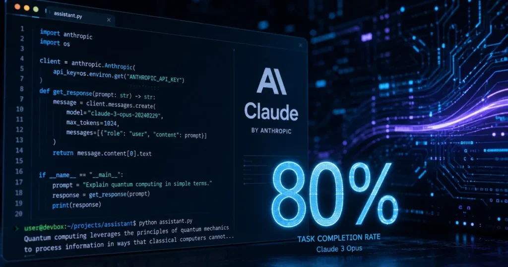 Claude Just Hit 80%: Recursive Self-Improvement Claude AI writes 80 percent of Anthropic code - recursive self-improvement visualization