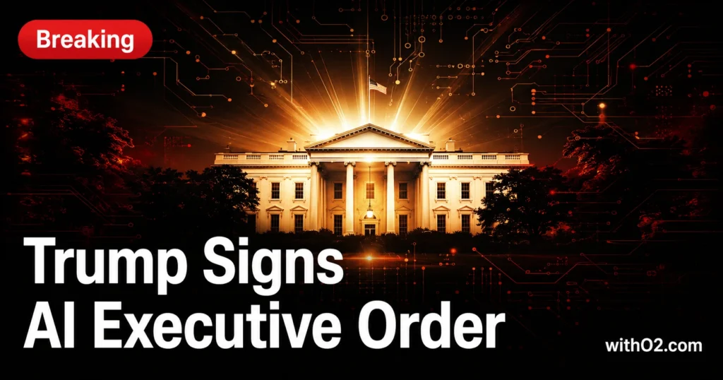Trump AI executive order 2026 — White House artificial intelligence policy announcement