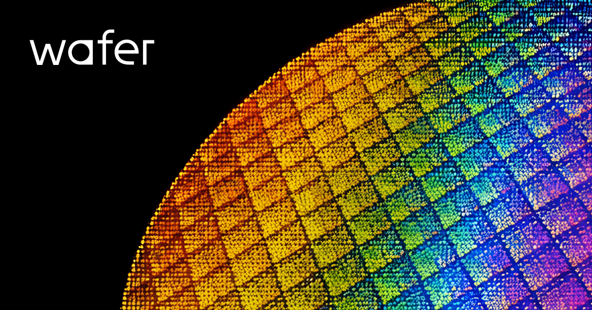 Wafer.ai benchmark showing AMD MI355X vs NVIDIA Blackwell inference cost comparison