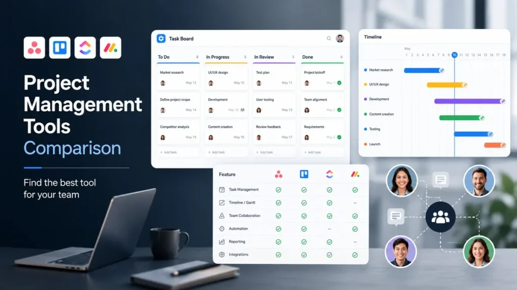 best project management software tools comparison 2026