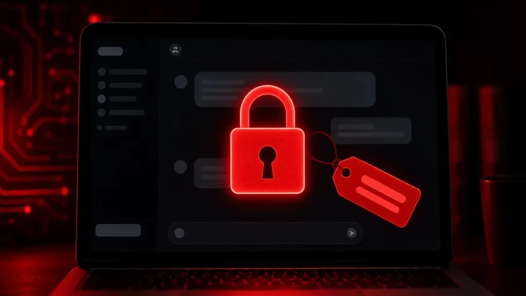 Claude Fable 5 paywall announcement — breaking news magazine cover with Anthropic logo and red padlock on dark background