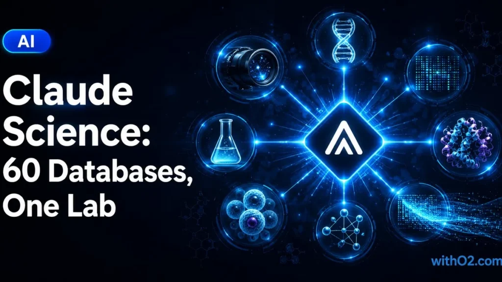 Anthropic Claude Science AI workbench connecting 60 scientific databases for researchers