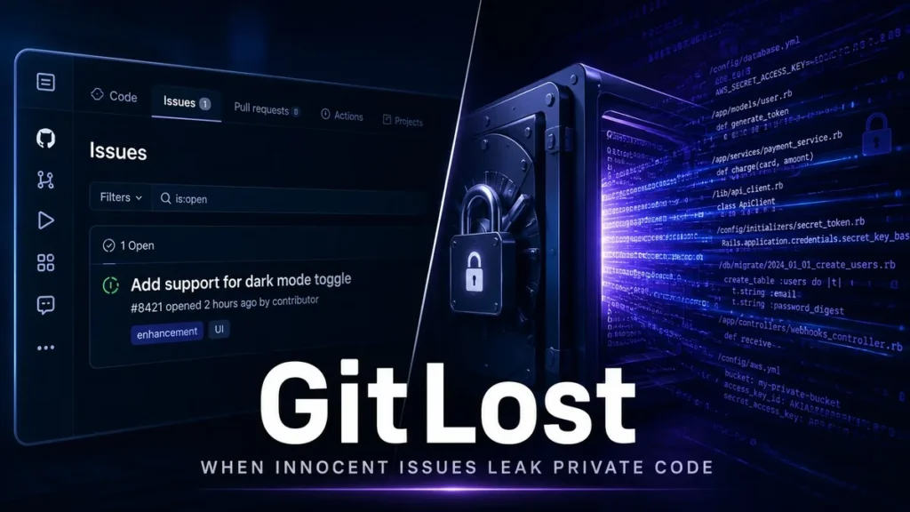 GitHub AI agent security flaw GitLost — private repo data leaked via crafted GitHub Issue prompt injection