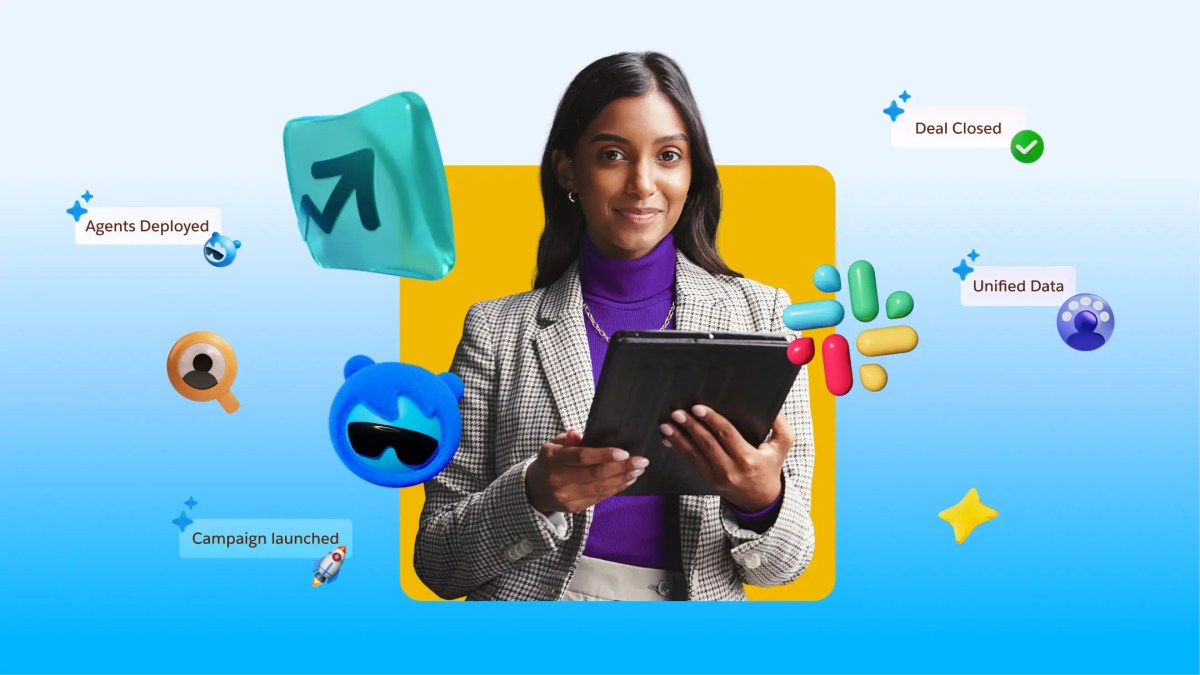 Salesforce CRM dashboard showing sales pipeline, deal tracking, and AI-powered insights