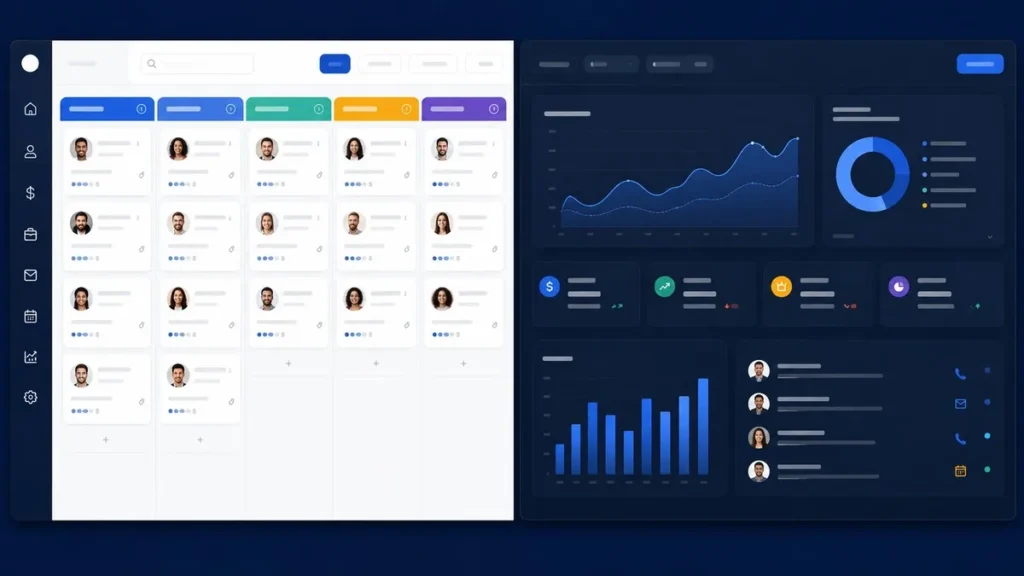What Is CRM Software? Best CRM Tools for 2026 CRM software dashboard showing sales pipeline deals and revenue analytics in 2026
