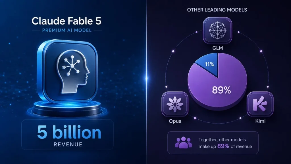 Anthropic Fable 5 enterprise adoption split against cheaper AI model alternatives