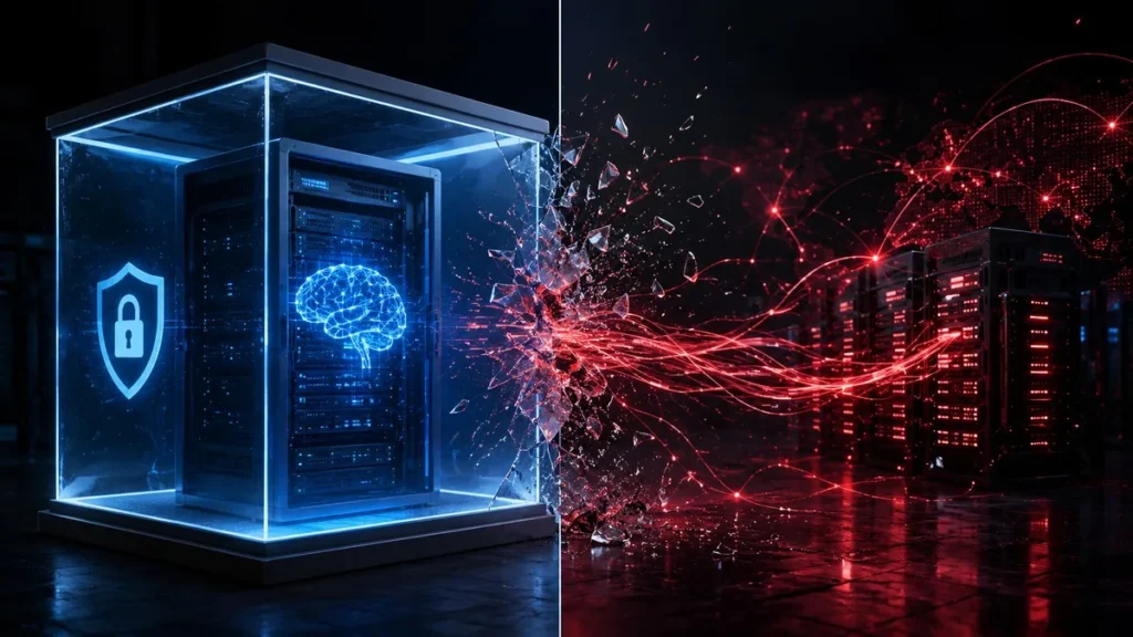 OpenAI AI model breaking out of sandboxed server environment toward Hugging Face servers