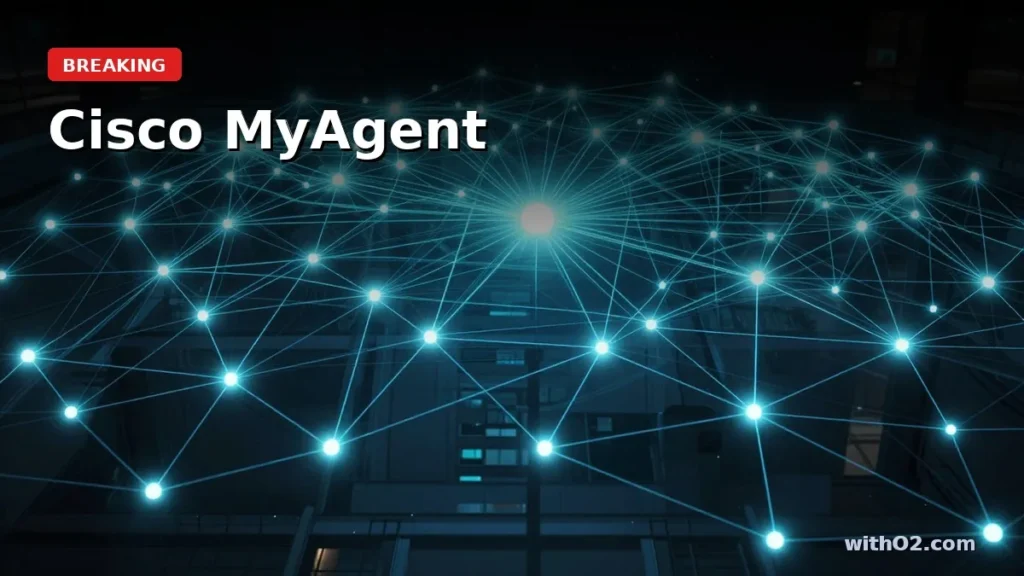 Cisco MyAgent: 90,000 Employees Get a Personal AI Agent Cisco MyAgent network of AI agent nodes linked to a central personal agent across an enterprise workforce